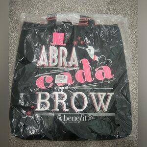 Benefit cosmetics tote bag